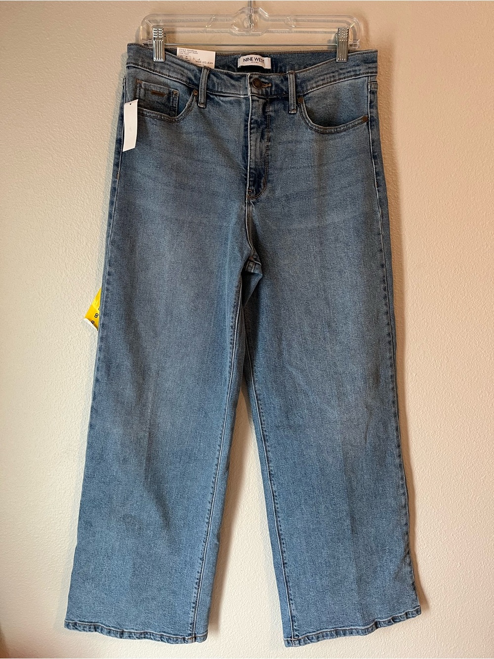 Nine West wide Leg Light Wash Jeans